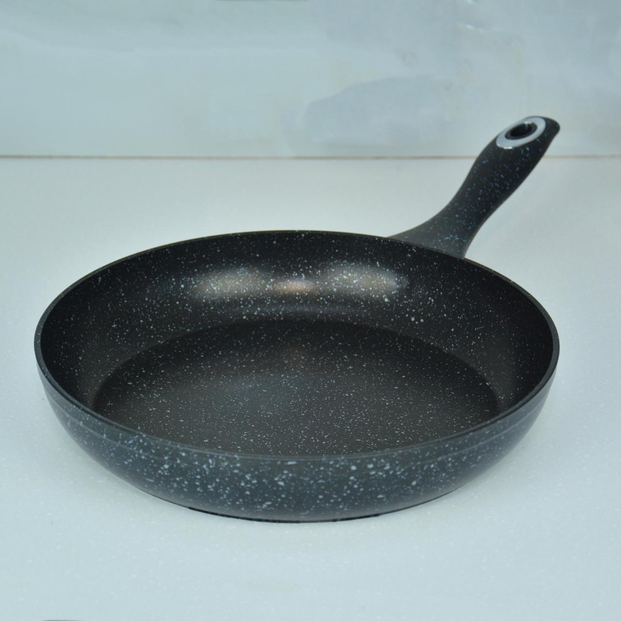 ᐉ Сковородка Hascevher Stoneco алюминиевая со стеклянной крышкой 22 см ...