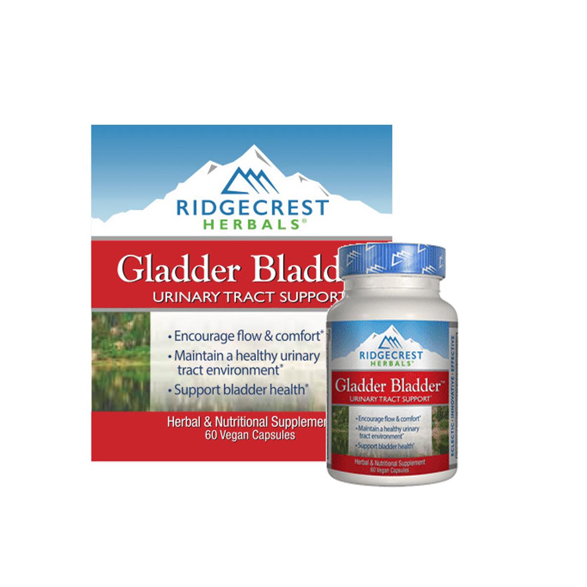 Комплекс для підтримки сечостатевої системи Gladder Bladder Ridgecrest Herbals 60 капсул (RCH326)