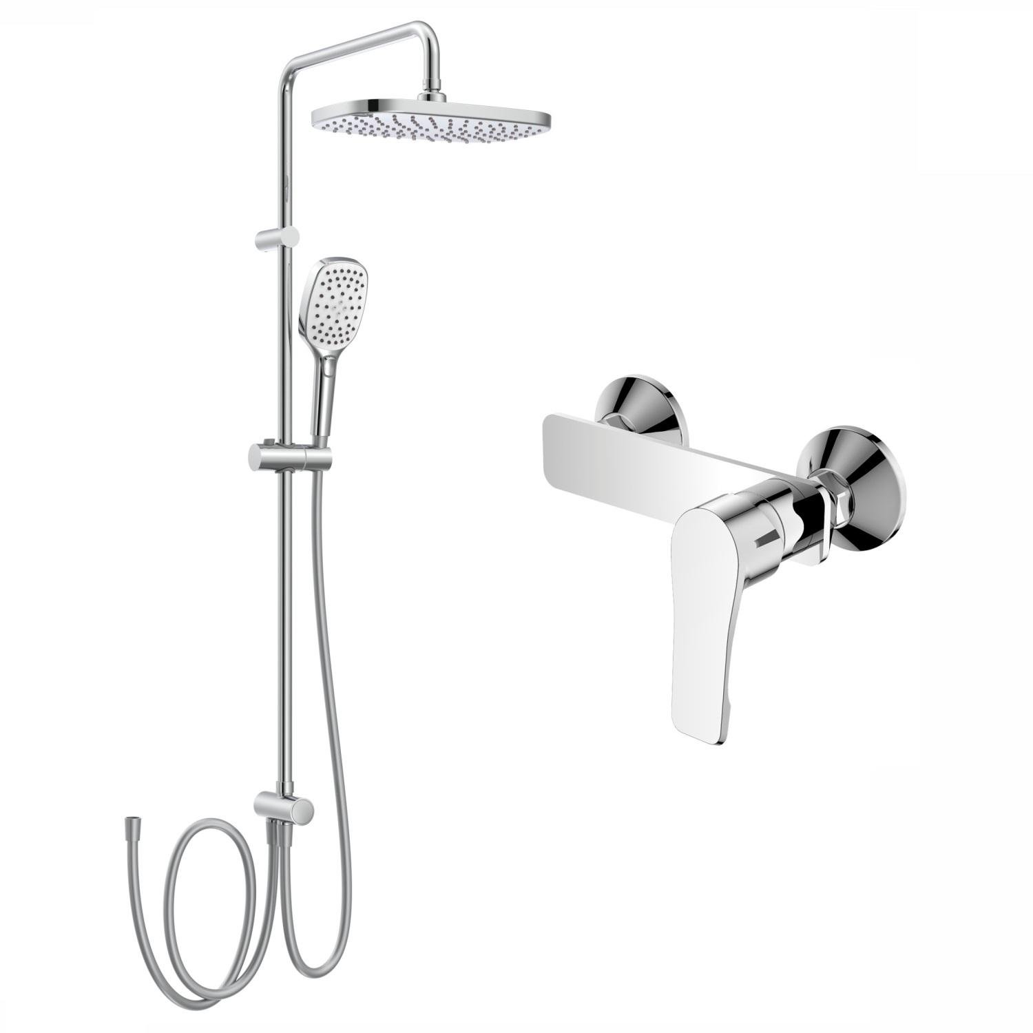 Душевая система со смесителем Imprese VITE/BILA DESNE SET20230603 Хром (172848)