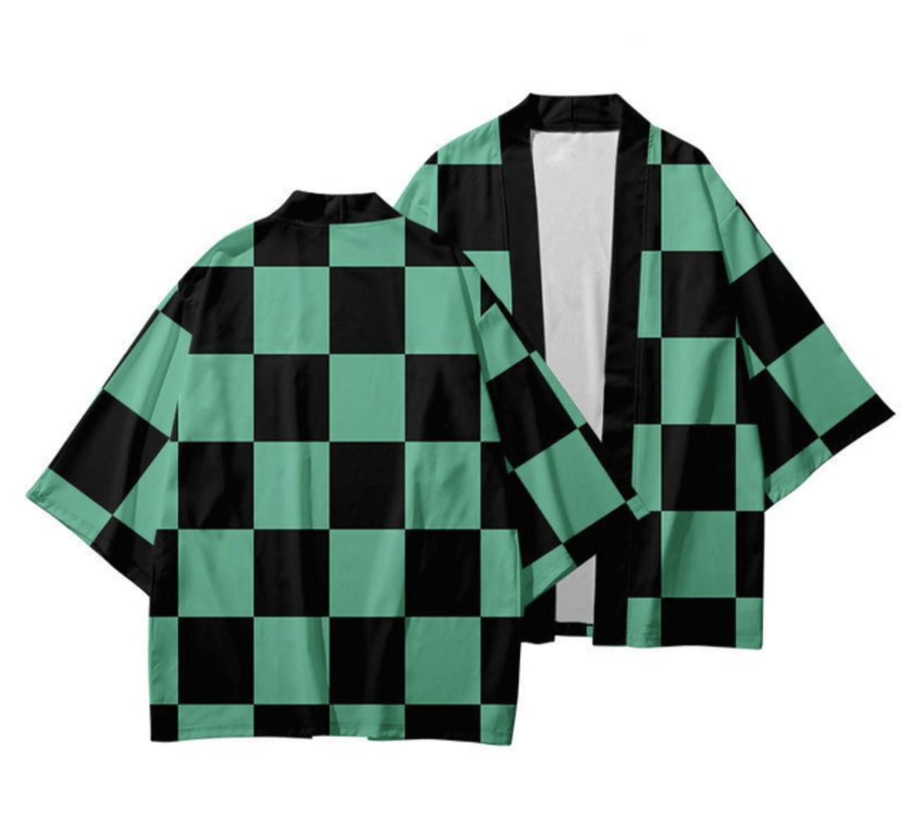 Халат Demon Slayer з Вбивця Демонів XL Зелений (27638749) - фото 3