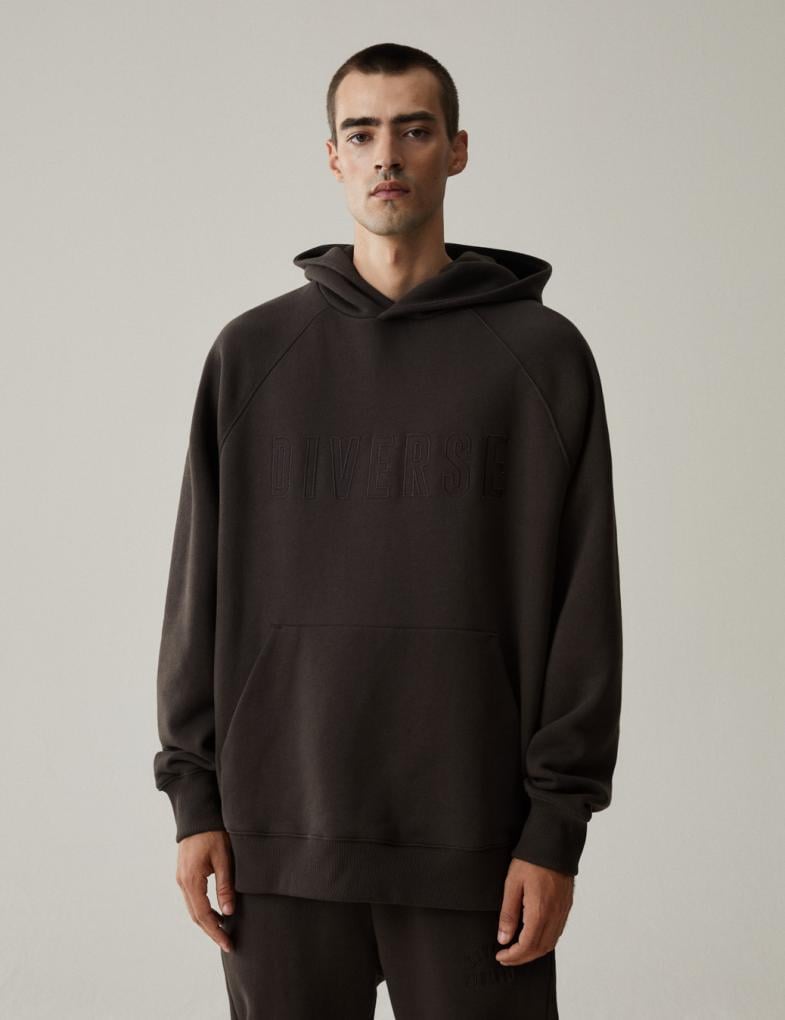 Худі чоловіче Diverse ATH H 523 XL Темно-коричневий (5902598910967) - фото 2
