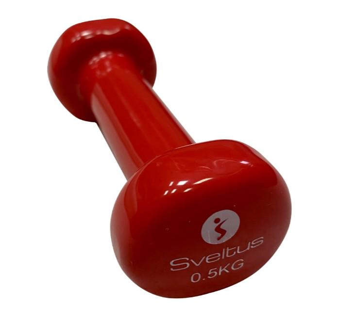 Гантелі для фітнесу вінілові Sveltus по 0,5 кг 2 шт. (SLTS-1180) - фото 3