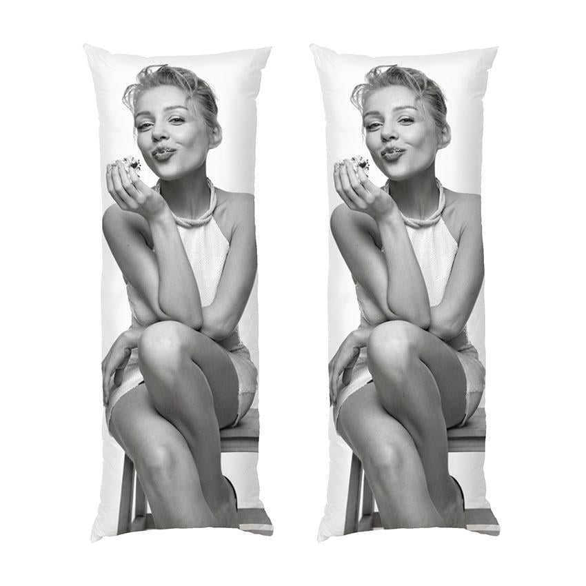 Подушка дакимакура Tina Karol with cake габардин 120х40 см (113665-1)