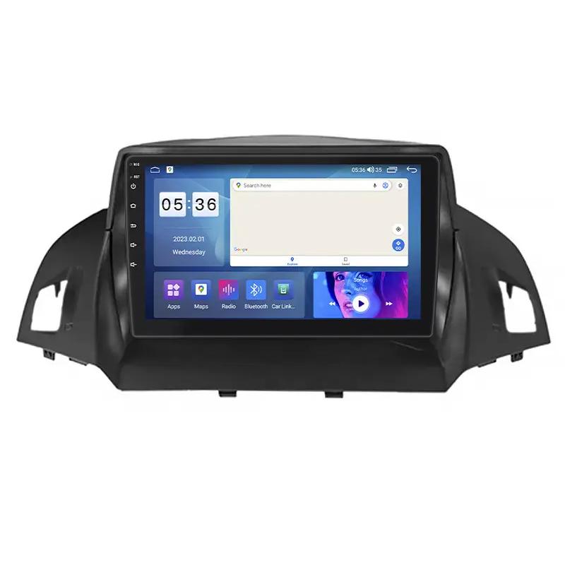 Автомагнитола штатная Lesko CarPlay/4G/Wi-Fi/GPS для Ford Kuga II Рестайлинг 2016-2019 2/32Gb 9" (1715410552)