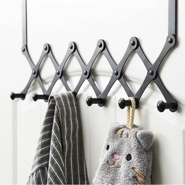 Вешачок для дверей и радиаторов на 6 крючков Черный - фото 10 Вешачок для дверей и радиаторов на 6 крючков Черный - фото 10