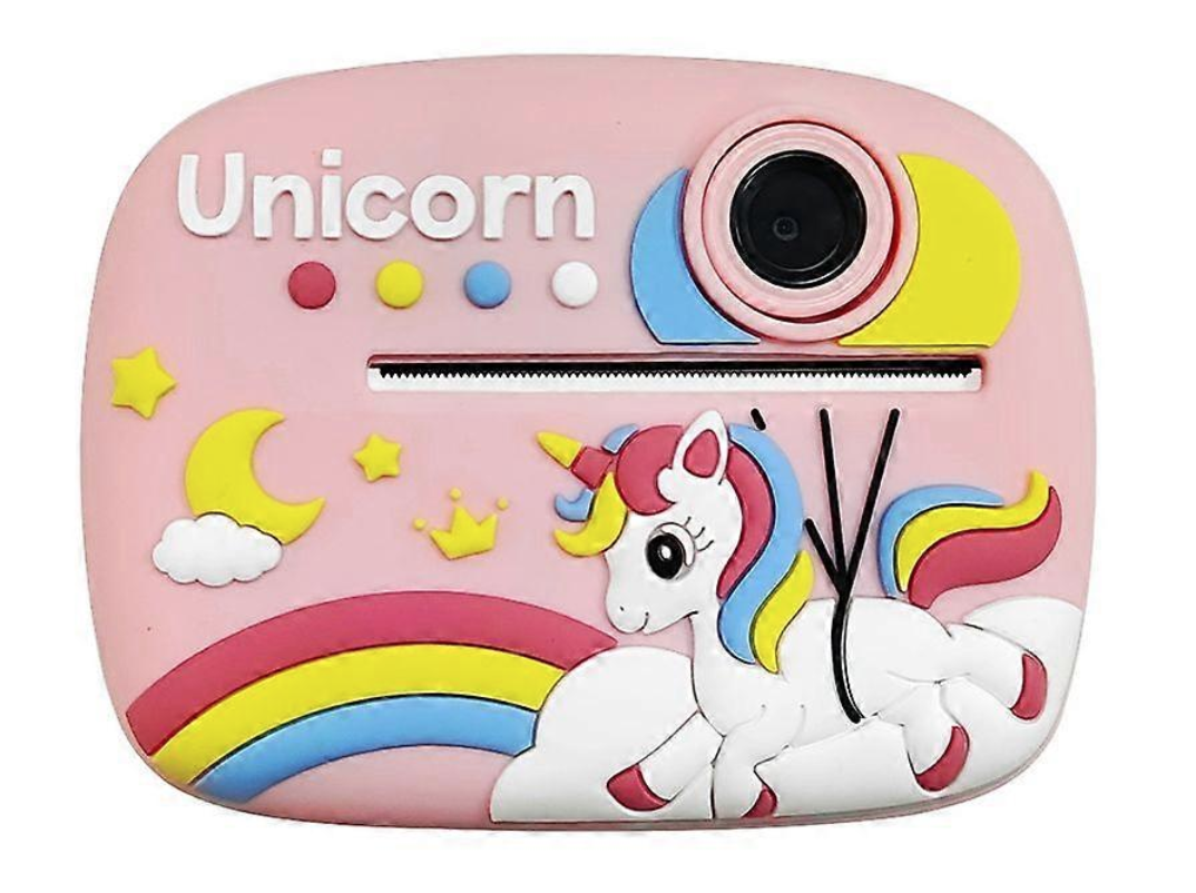 Фотоаппарат Unicorn Единорог SD 32 ГБ Розовый (30325433)