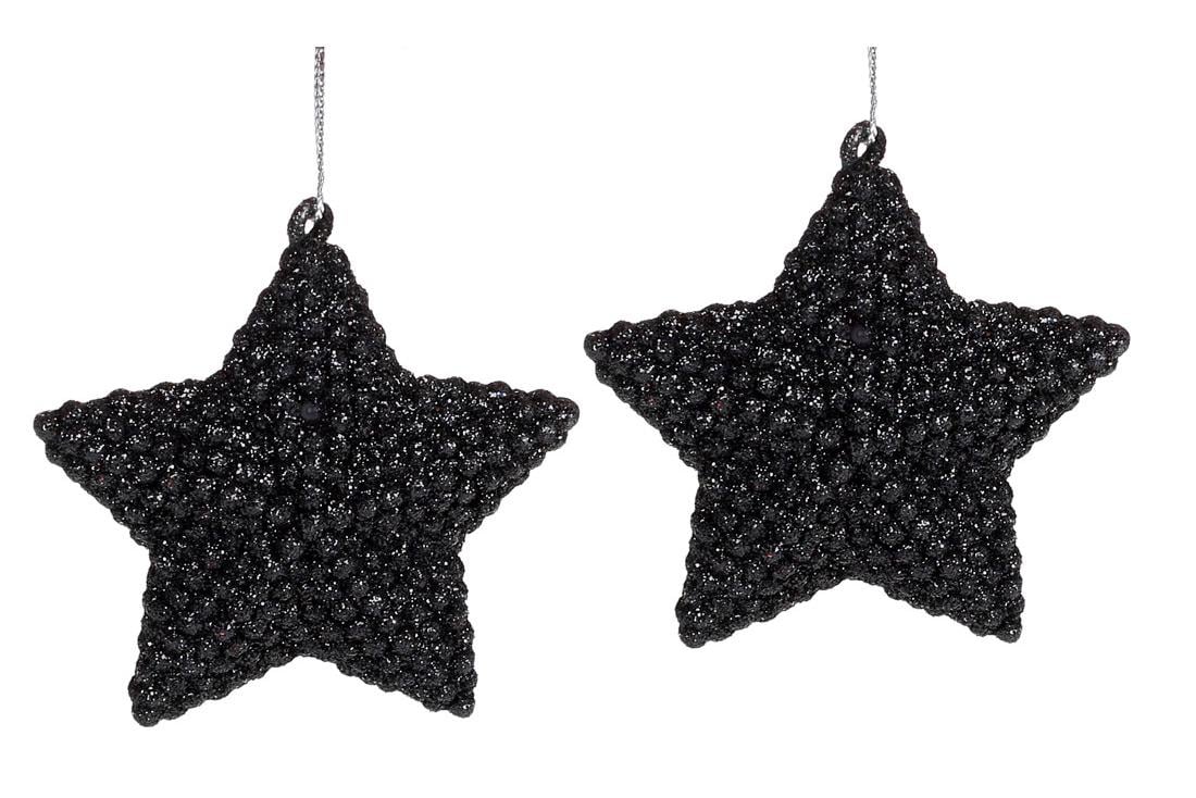 Набор елочных украшений BonaDi Звезда 2 шт. (113-554) Набор елочных украшений BonaDi Звезда 2 шт. (113-554)