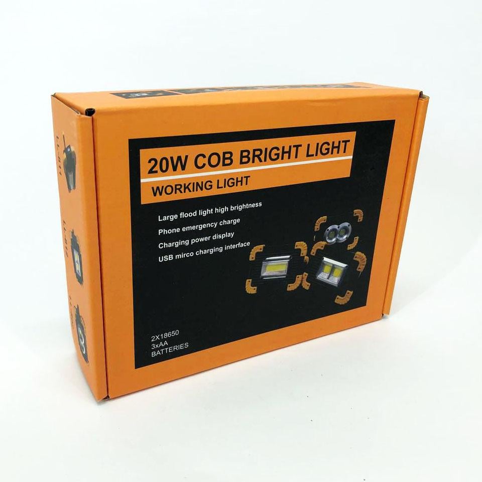 Прожектор светодиодный X-balog L802-20W-2COB+1W (ws95564) - фото 7 Прожектор светодиодный X-balog L802-20W-2COB+1W (ws95564) - фото 7