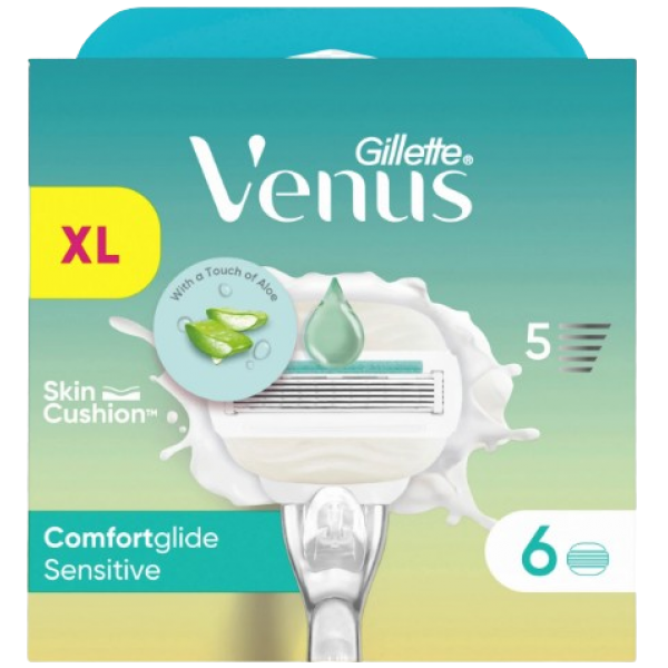 Картриджи для бритья GILLETTE Venus ComfortGlide Sensitive 6 шт. (179836)