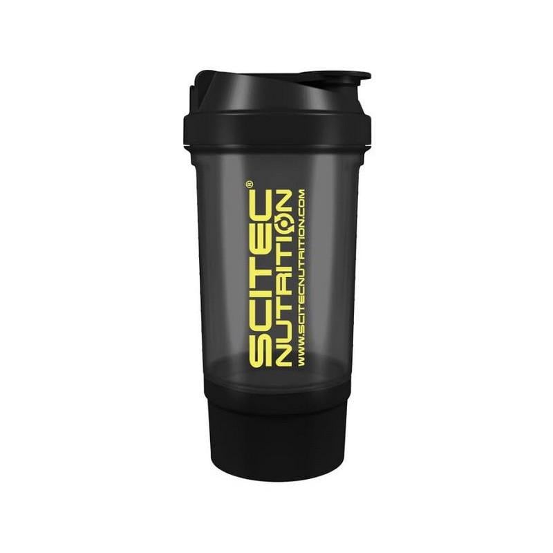 Шейкер Scitec Nutrition Shaker 500 Travel 500 мл Черный (1992082273)