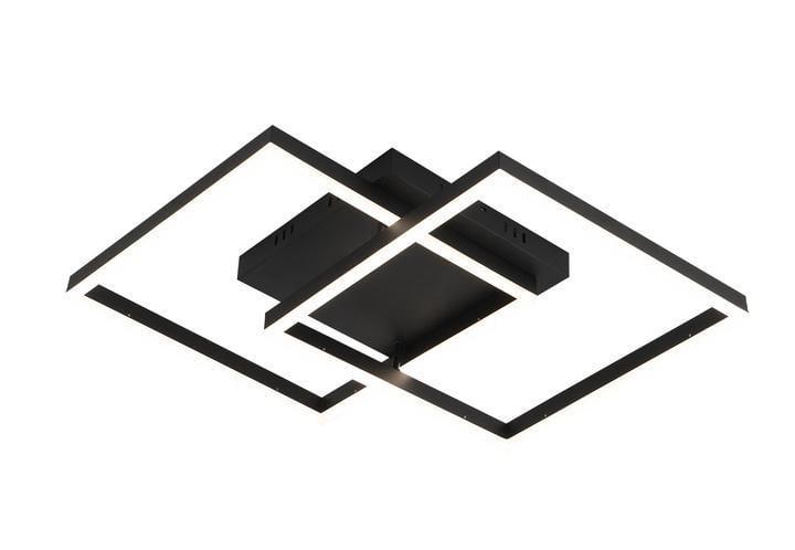 LED-люстра стельова Valeso на два квадратні розсіювачі з акрилу 3000/4000/6000К IP20 LP-DA10457 43W (28687885)