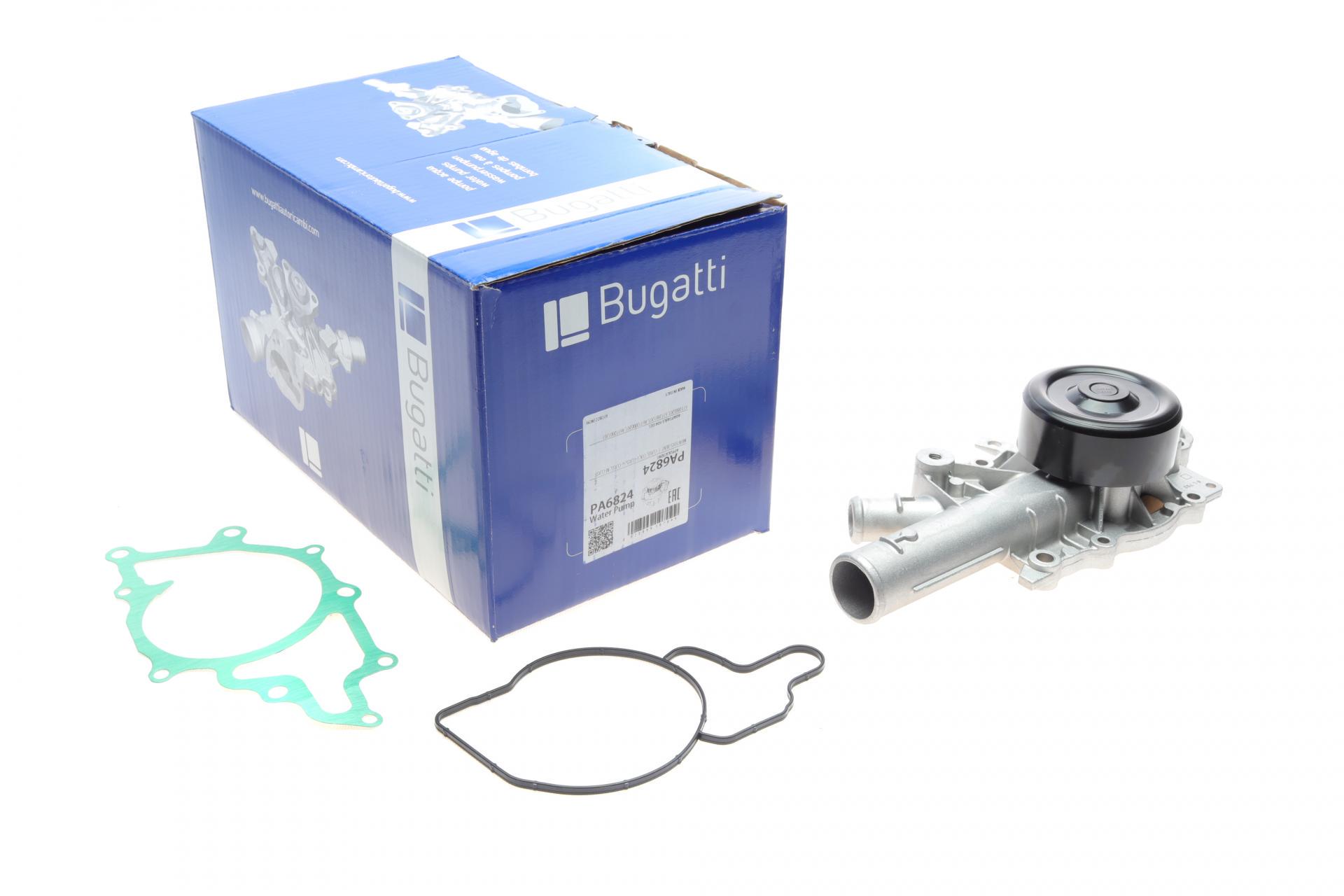 Помпа воды Bugatti Mercedes C-class W202/S202/W203/S203/E-class W210/S210 2.2/2.7CDI 97-09 OM611/OM612/OM646 PA6824