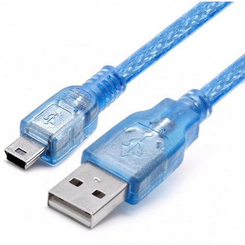 Кабель Value USB AM-mini BM 5 pin 3 м Синий (B00983)