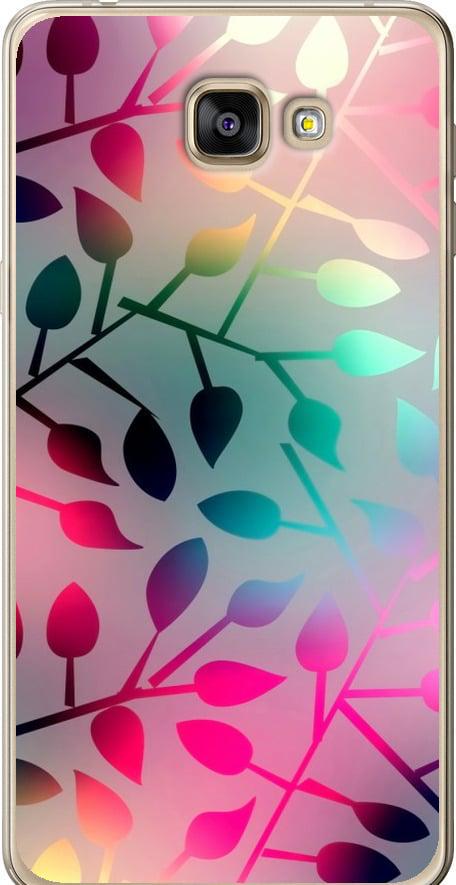 Чехол на Samsung Galaxy A9 A9000 Листья (2235u-107-42517)