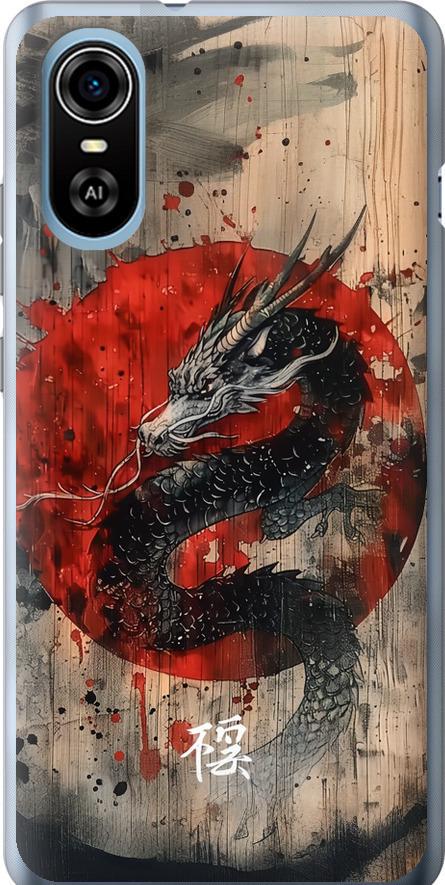 Чехол на ZTE Blade A31 Plus Восточный дух (6100u-2637-42517)