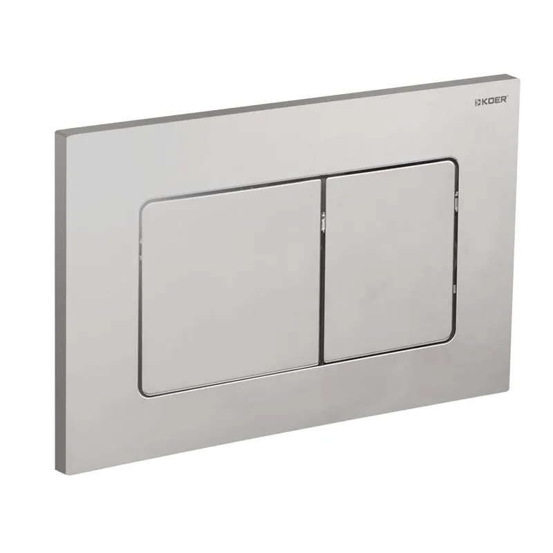 Панель смыва KOER KT-0602-02 нержавеющая сталь (KR5179)