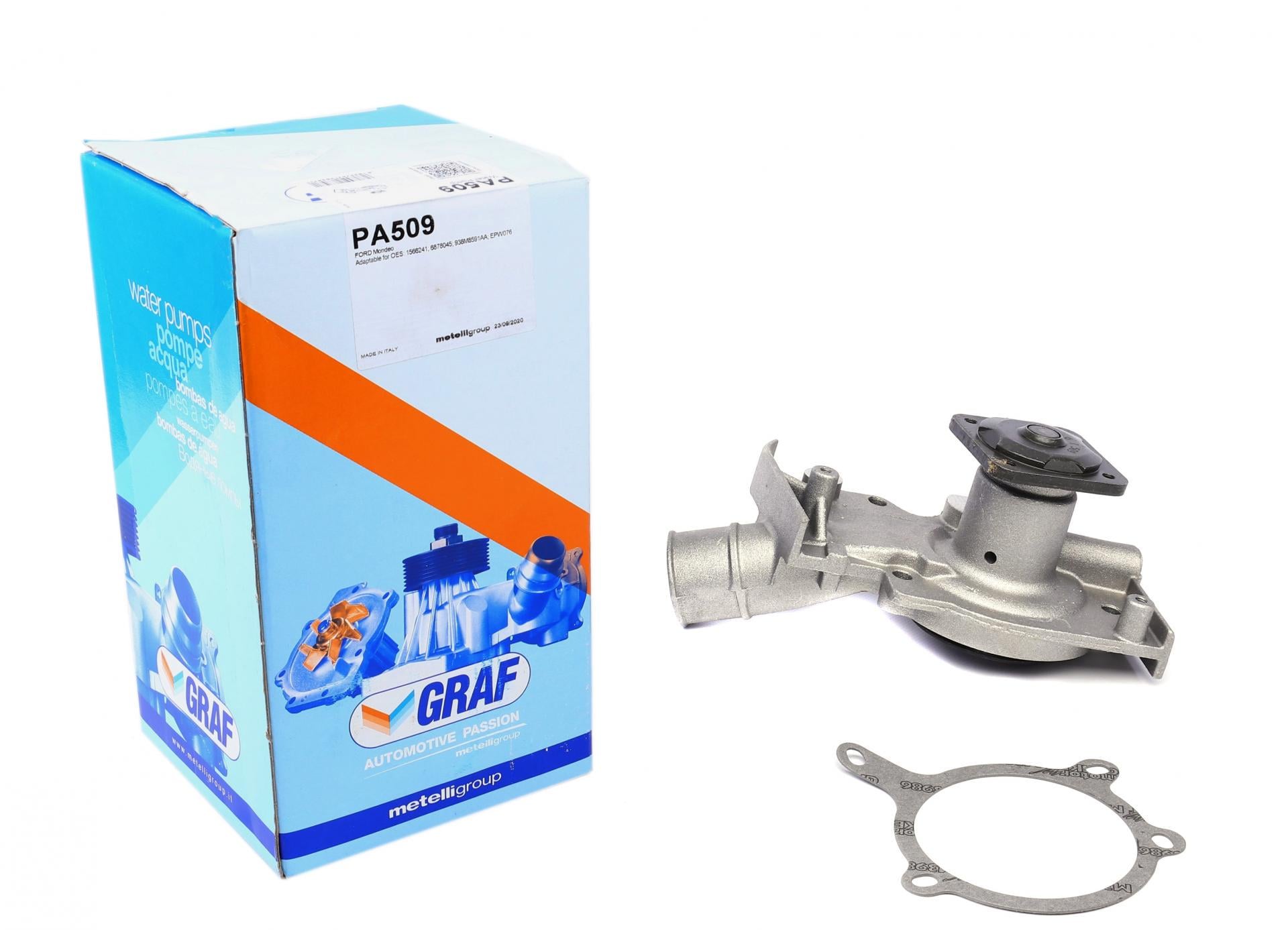 Помпа води Graf Ford Mondeo I/II 1.6i/1.8i/2.0i 16V 93-00 R/B 7 лоп. PA509