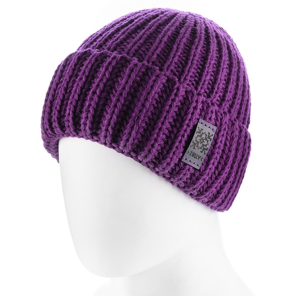 Шапка женская Zolly ZH234 на флисовой подкладке шерстяная L р. 57-58 Орхидея (117693)
