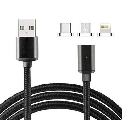 Кабель магнитный USB-microUSB/lightning/Type-C (1707906849) - фото 2