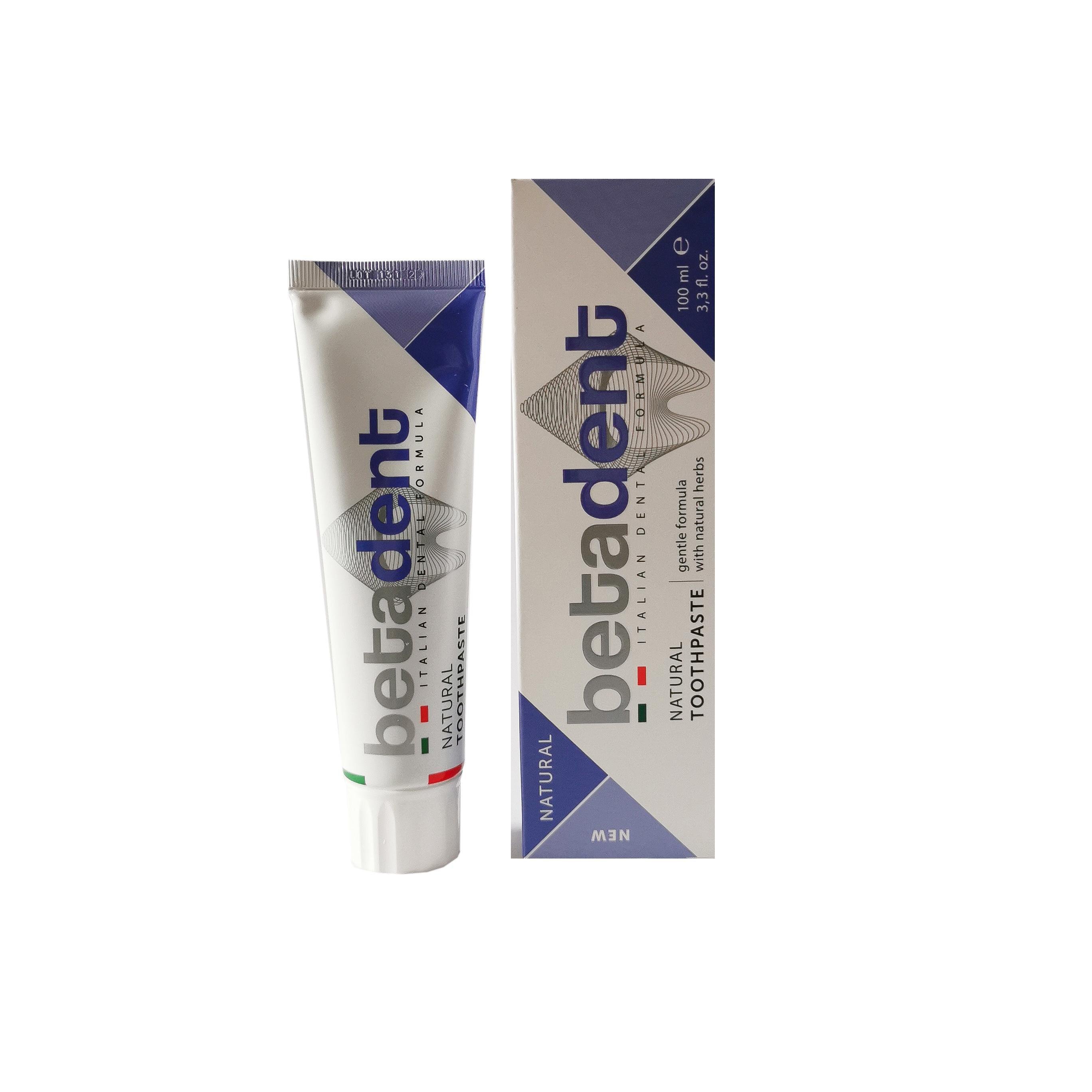 Зубна паста Betadent Natural 100 мл (6739) Зубна паста Betadent Natural 100 мл (6739)