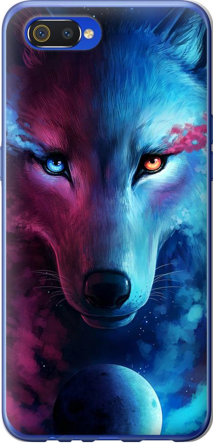 Чехол на Realme C2 Арт-волк (3999u-1852-42517)