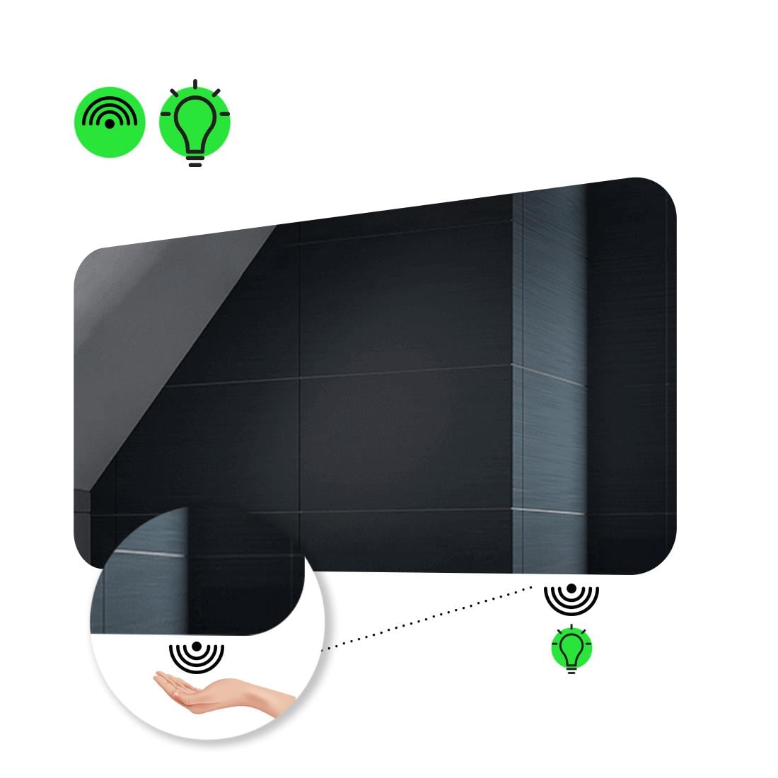 LED-зеркало 120x80 см с ИК включателем Ornela (Ornelag201) LED-зеркало 120x80 см с ИК включателем Ornela (Ornelag201)