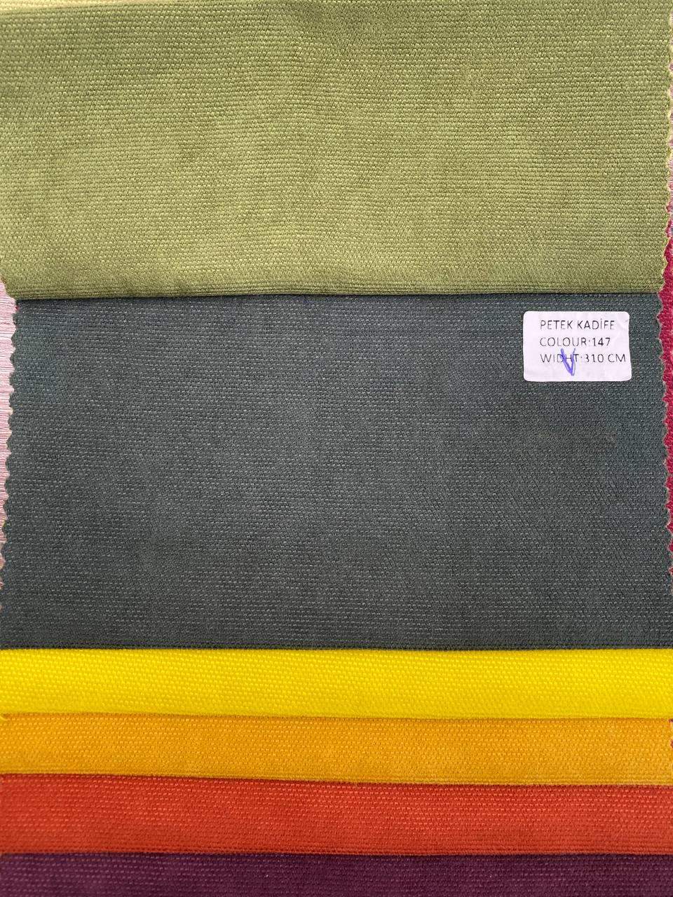 Штора микровелюр на тесьме 6 см 150х260 см Бутилочный - фото 7