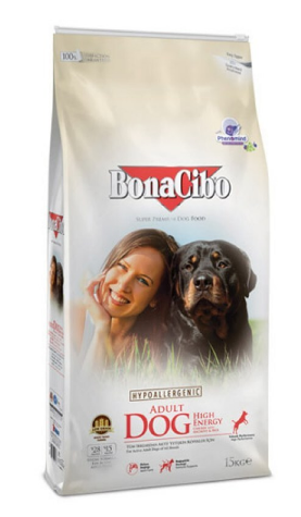 Корм сухий для активних собак BonaCibo Dog High Energy Chicken&Rice with Anchovy 15 кг