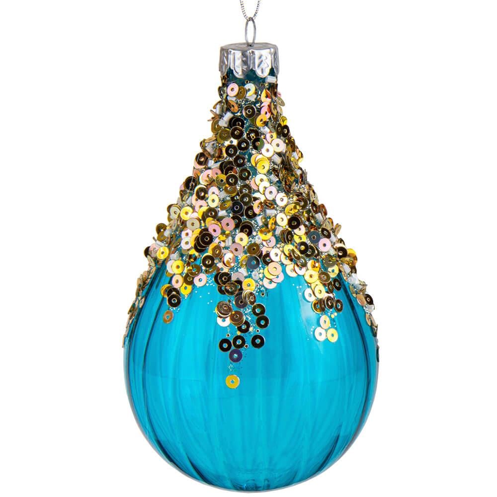 Елочный набор шаров Северное сияние 14,5 см 6 шт. (6017-106)