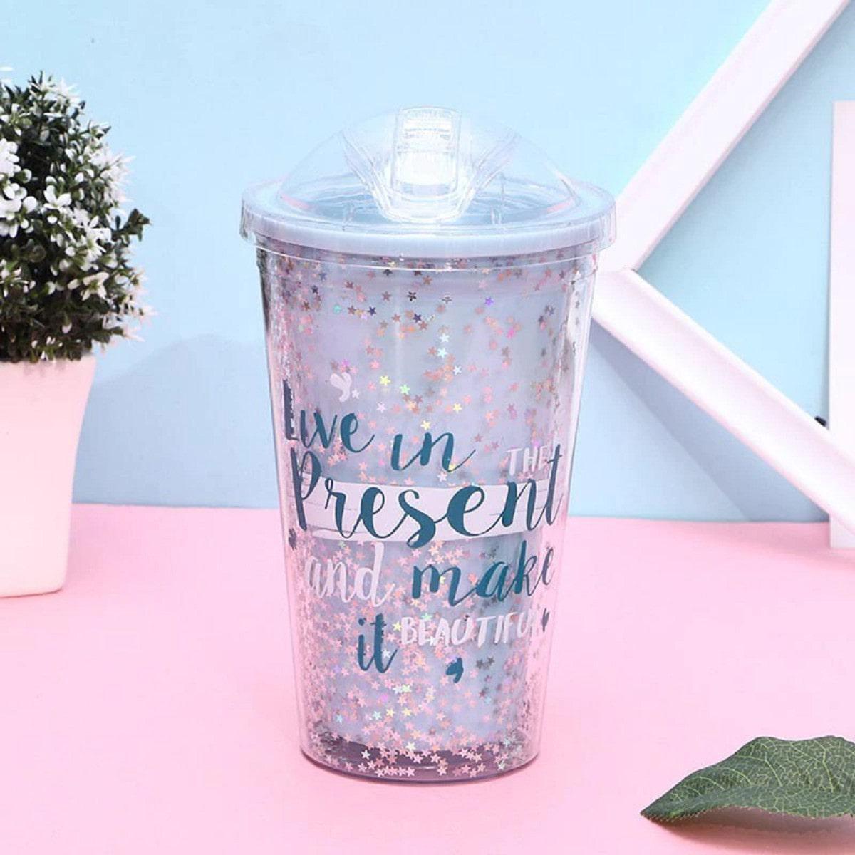 Слаш-стакан акриловый с трубочкой 450 мл Blue (69-991) - фото 4 Слаш-стакан акриловый с трубочкой 450 мл Blue (69-991) - фото 4