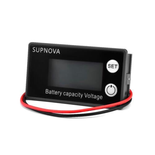 Індикатор заряду акумулятора Supnova вольтметр 8-100 В Li-ion LiFePO4 (917-18451)