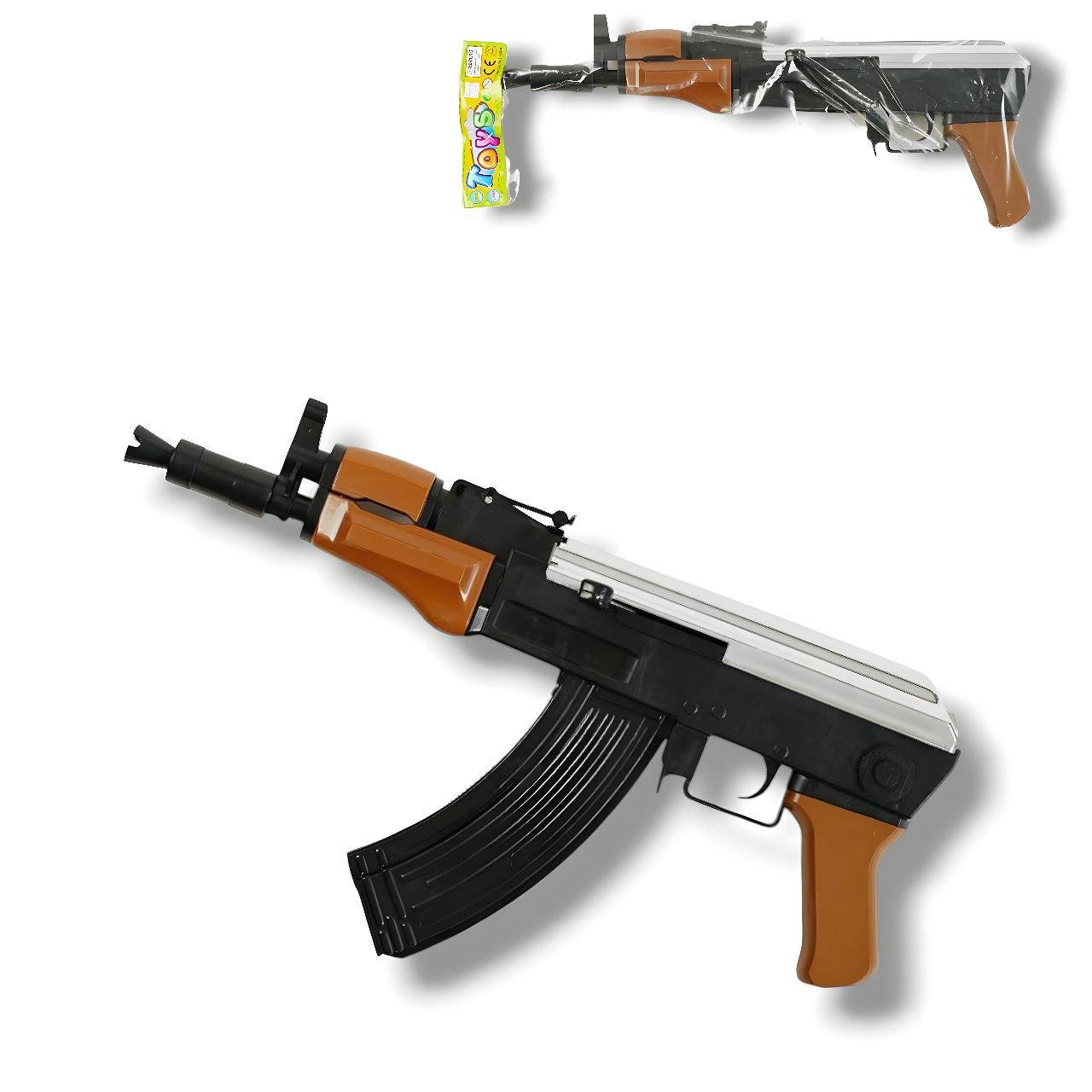 Детский игрушечный автомат с реалистичным дизайном и пульками (11100) - фото 3 Детский игрушечный автомат с реалистичным дизайном и пульками (11100) - фото 3