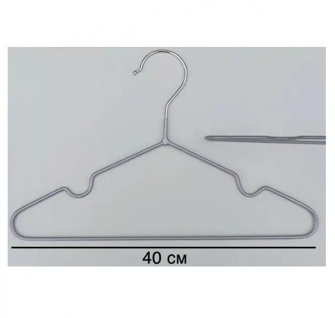 Тремпел для одежды 50 шт. Белый - фото 3 Тремпел для одежды 50 шт. Белый - фото 3