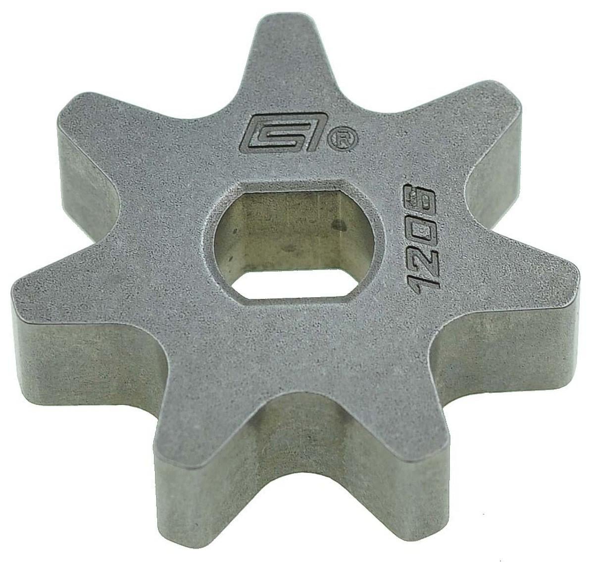 Звездочка VJ Parts для цепной пилы ST MSE 170 C Picco 3/8 7 зубов код 12066421301 (сцеп227)