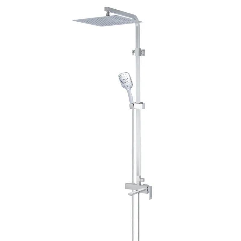Душевая колонна со смесителем KOER KB-56039-01 3 функции Хром (KR5995)