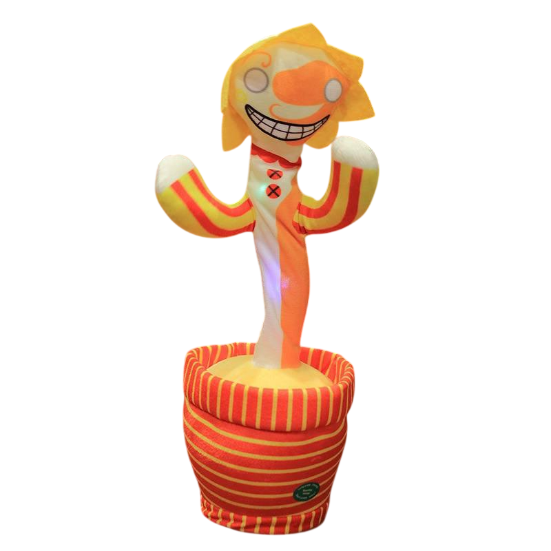 Игрушка-зубастик мягкая танцующая Fun Game С53127 Солнце музыкальная повторюшка (1979184019)