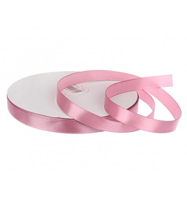 Лента атласная 1,2 см/91,4 м Винтажный розовый (91)