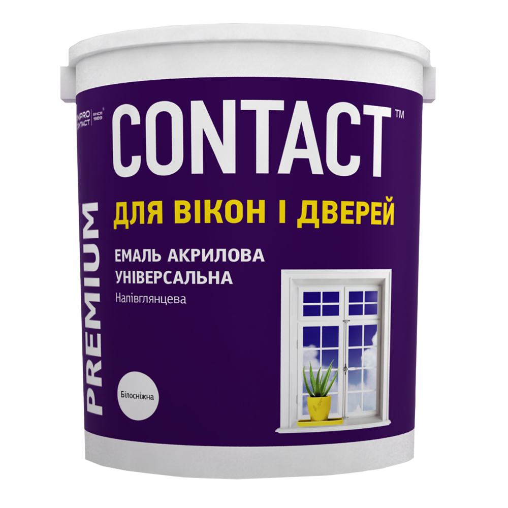 Эмаль акриловая CONTACT Универсальная 0,4 л (2662767408) Эмаль акриловая CONTACT Универсальная 0,4 л (2662767408)