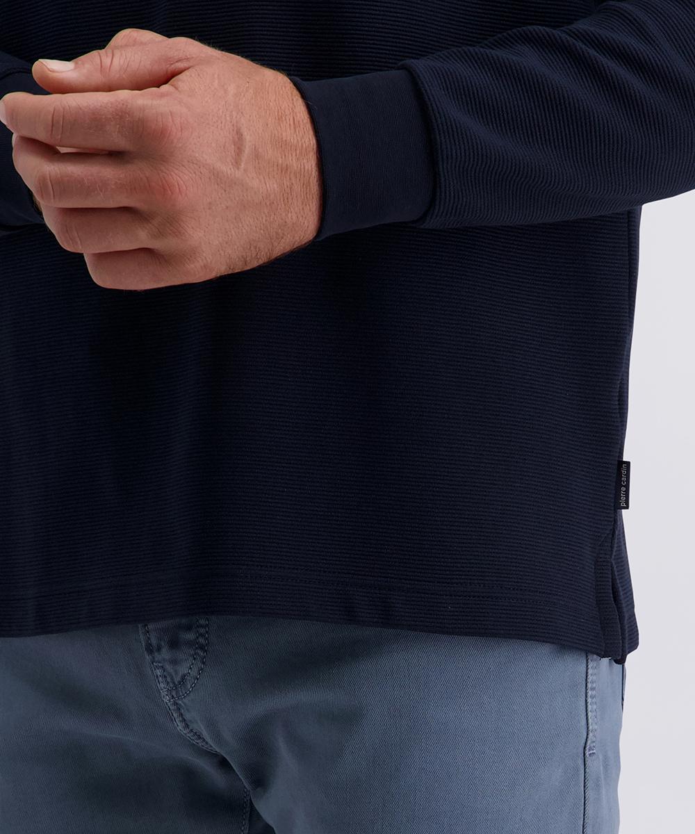 Поло на напівблискавці чоловіче L Темно-синій (C5 30775.3072.6325-L) - фото 6 Поло на напівблискавці чоловіче L Темно-синій (C5 30775.3072.6325-L) - фото 6