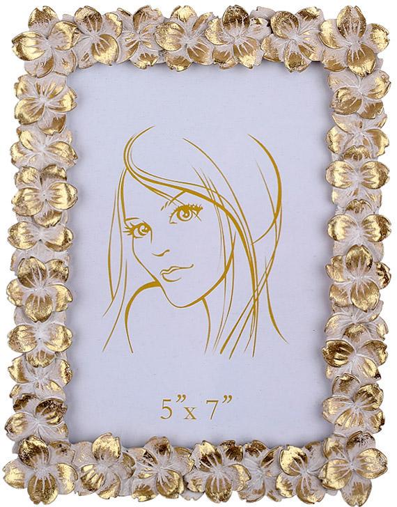 Фоторамка Montacute Flowers 13х18 см Белый с золотом (012)