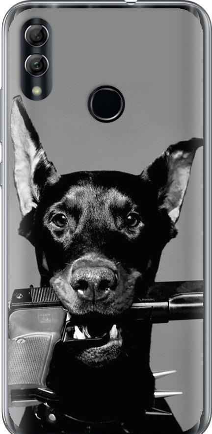 Чехол на Huawei Honor 10 Lite Доберман (2745u-1618-42517)