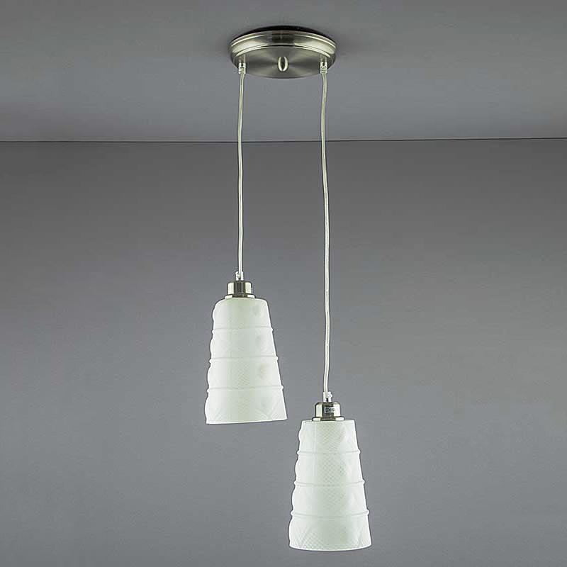 Люстра подвесная Light House SU-10271/2P I SL MK на две лампы Хром