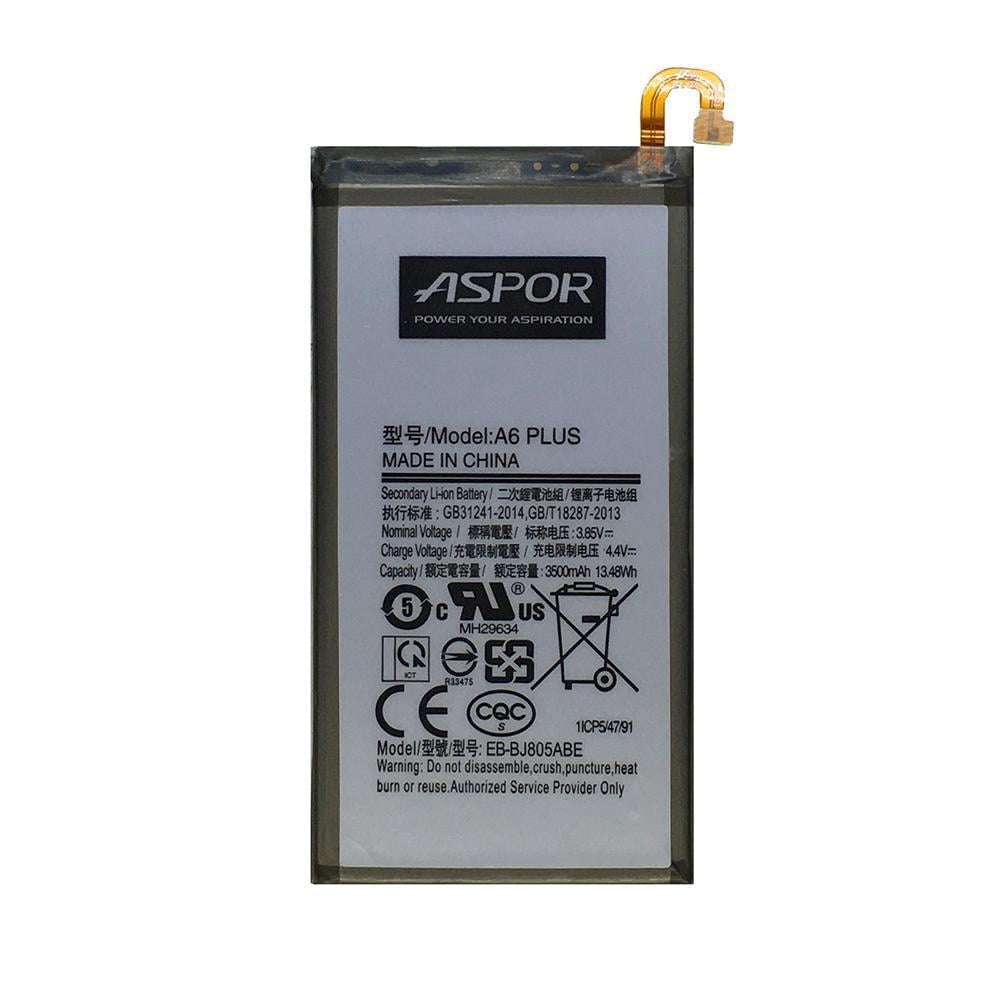 Аккумулятор Aspor EB-BJ805ABE для Samsung A605/A6 Plus