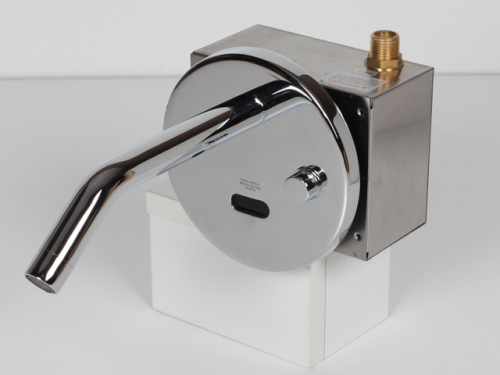 Смыв электронный Aqua-World для умывальника встроенный монтаж сенсор с инфракрасным датчиком (СМ001.8)