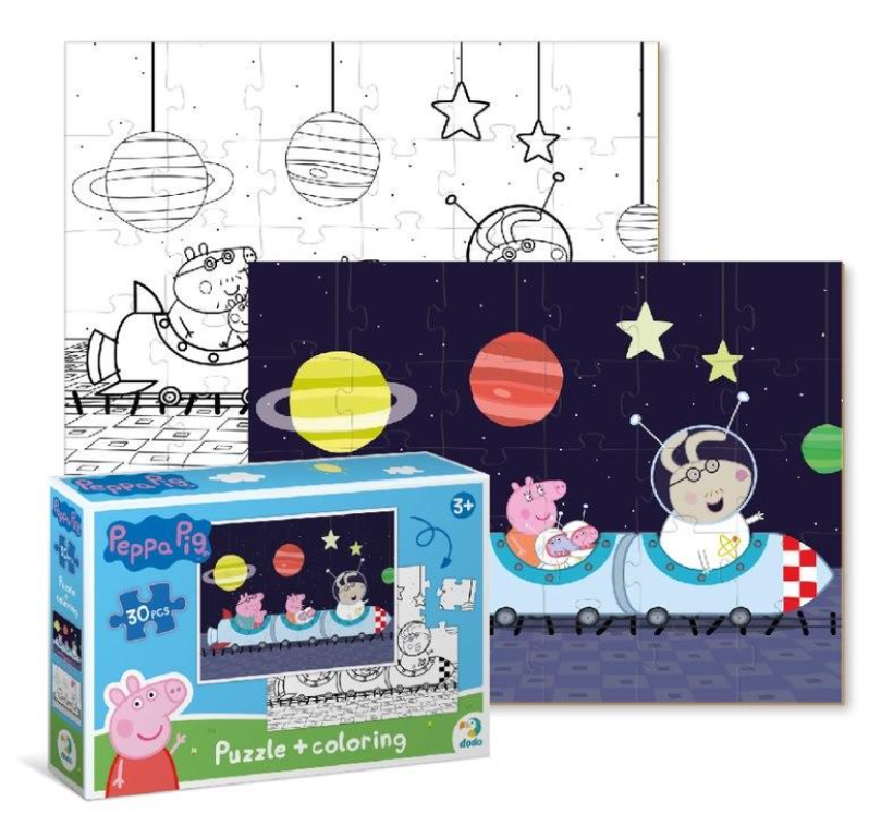 Пазл Trefl Peppa Pig 200117 2в1 DoDo 30 елементів в коробці (4823115905376)