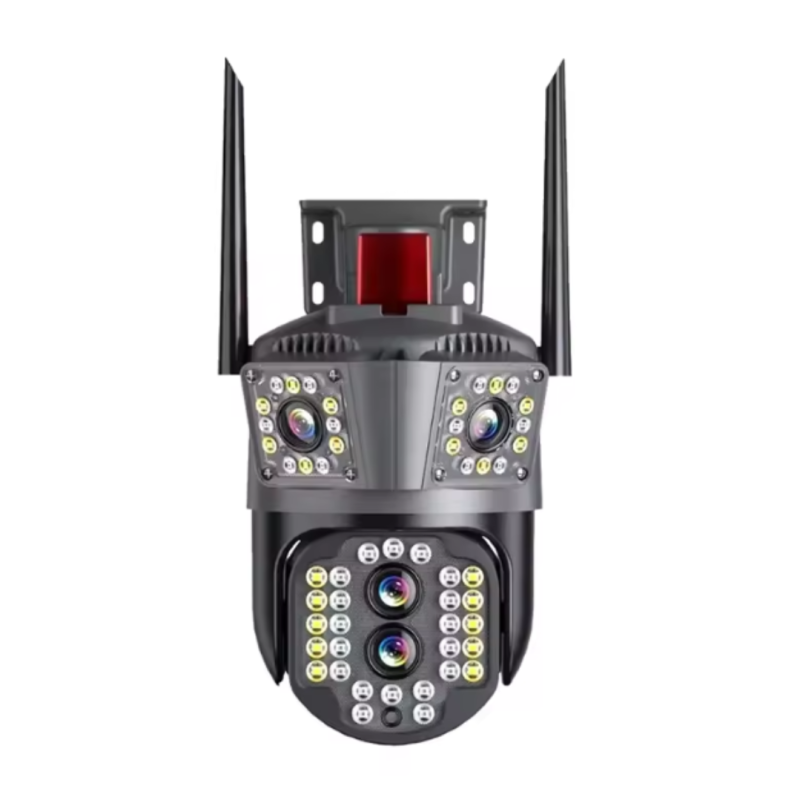 Камера видеонаблюдения уличная 3L-V35-WIFI/IPC-3L-V33 поворотная с тремя объективами и Wi-Fi 29х16 см IP PTZ Черный (124-14-16976)