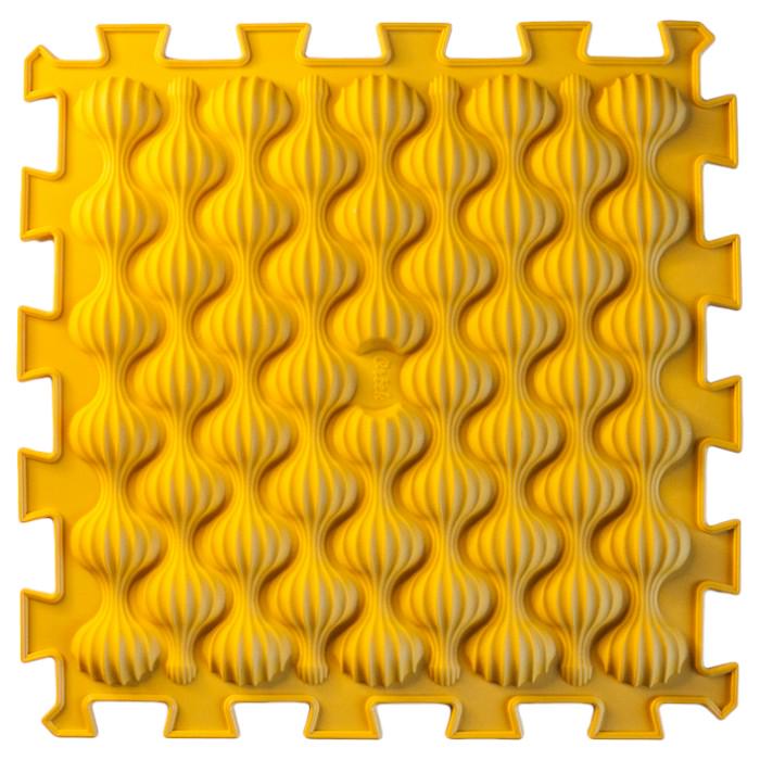 Килимок масажний пазл мушлі 1 ел. Жовтий