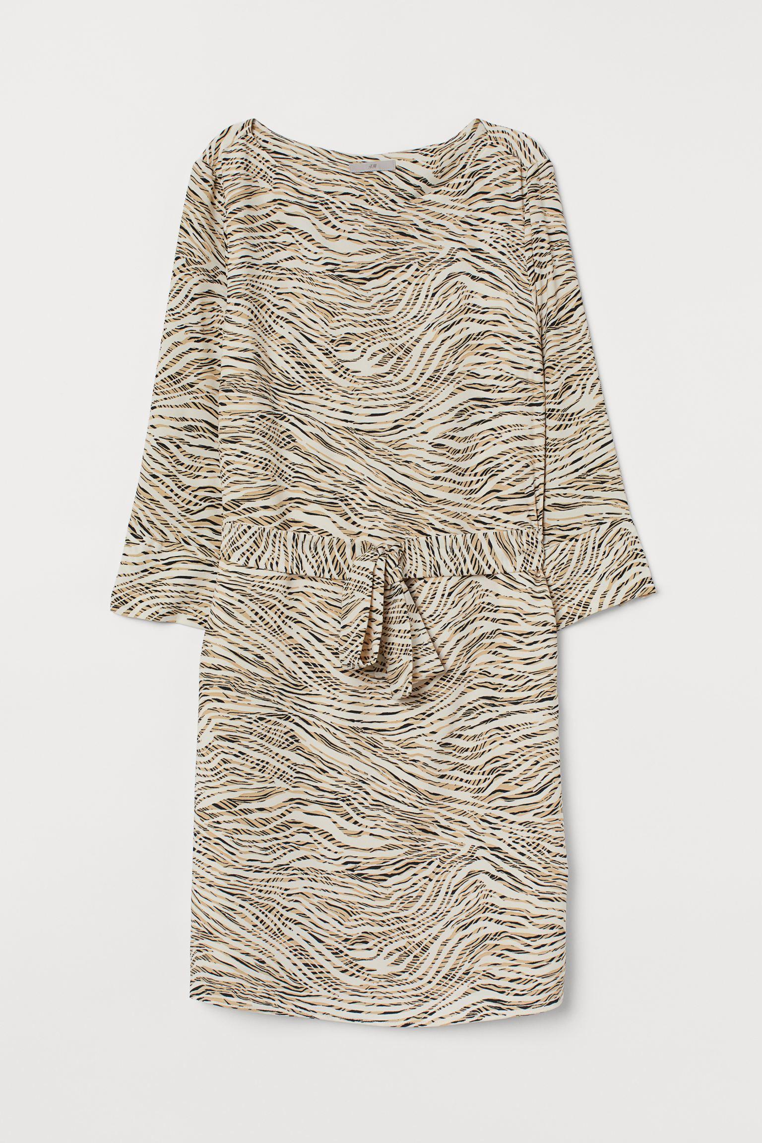 Сукня S Бежево-чорний (8465811wer)