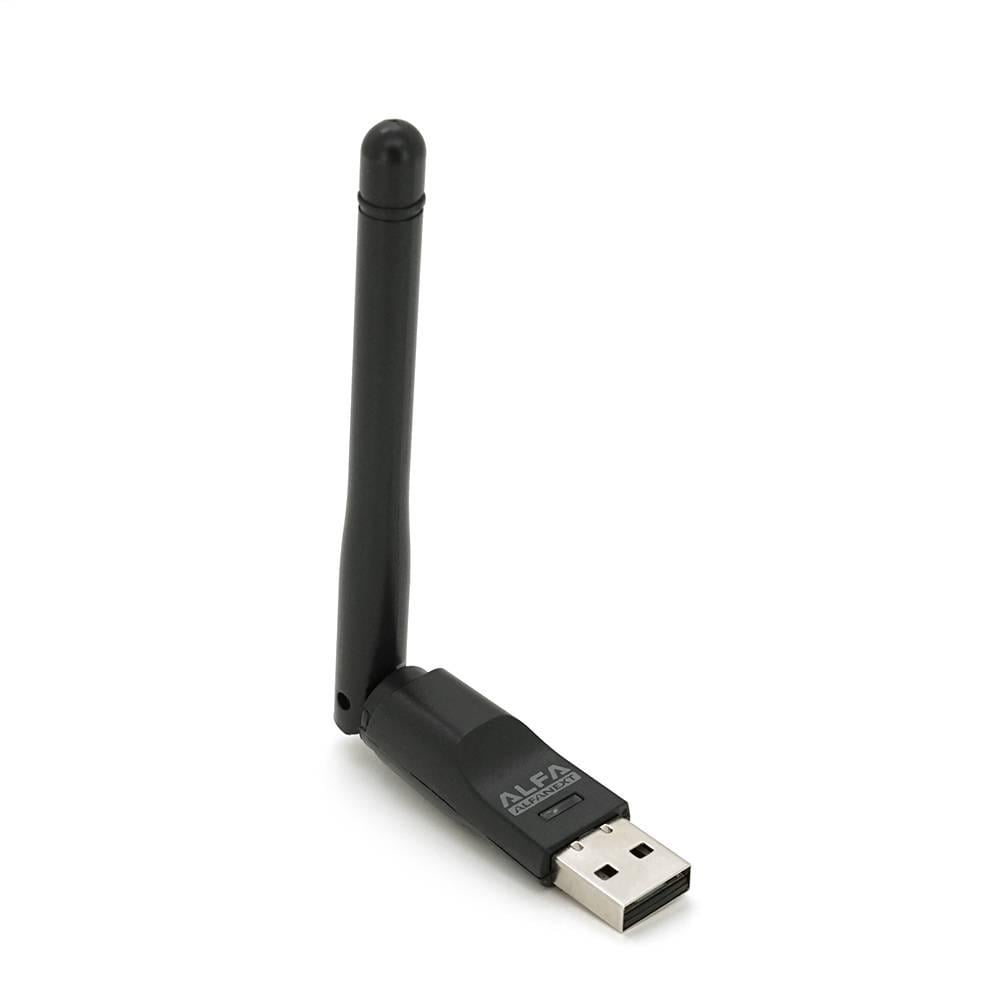 Адаптер бездротовий мережевий Wi-Fi-USB LV-UW07 RT7601 802.11bgn 300MB WIN7/XP/Vista/2K/MAC/LINUX Blister 2,4 GHz з антеною 10 см (27603)