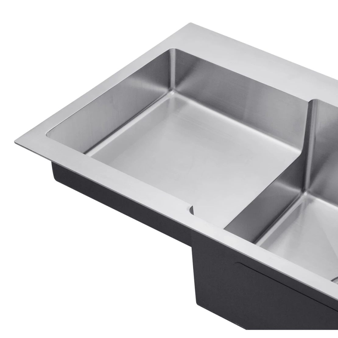Мийка для кухні Kroner KRP Gebürstet 7848RHM 3/1 мм з нержавіючої сталі (CV030022) - фото 6 Мийка для кухні Kroner KRP Gebürstet 7848RHM 3/1 мм з нержавіючої сталі (CV030022) - фото 6